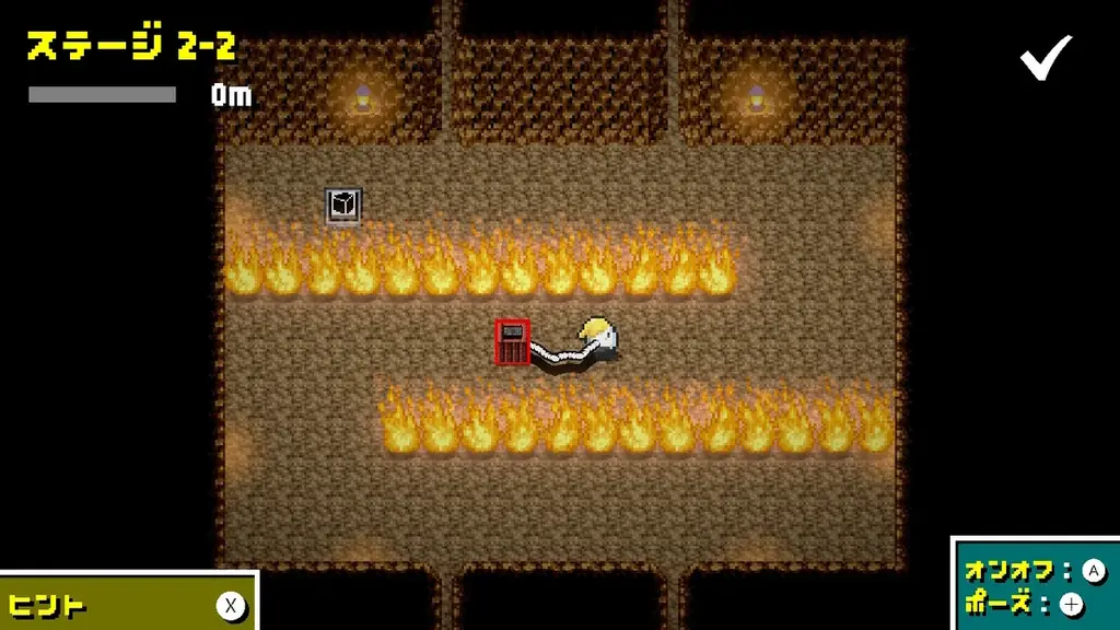 使うのはロープだけ！『ロープくんアドベンチャー』が、Nintendo Switch／Steamで3月12日(木)配信決定！縛って、引っぱって、道を拓く――”ひらめき”が快感に変わるアクションパズル。 画像 24