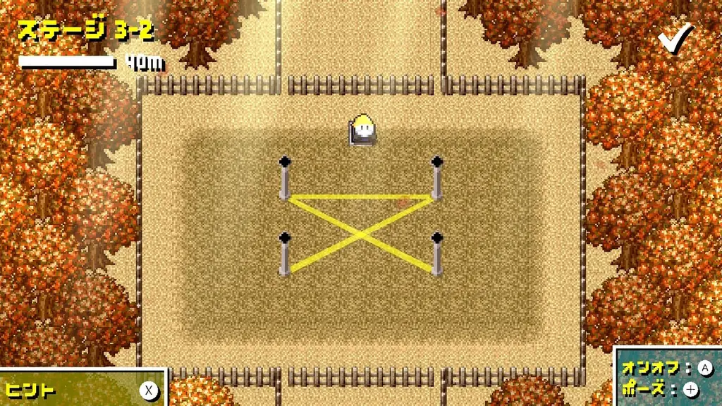 使うのはロープだけ！『ロープくんアドベンチャー』が、Nintendo Switch／Steamで3月12日(木)配信決定！縛って、引っぱって、道を拓く――”ひらめき”が快感に変わるアクションパズル。 画像 25