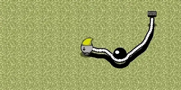 使うのはロープだけ！『ロープくんアドベンチャー』が、Nintendo Switch／Steamで3月12日(木)配信決定！縛って、引っぱって、道を拓く――”ひらめき”が快感に変わるアクションパズル。 画像 6