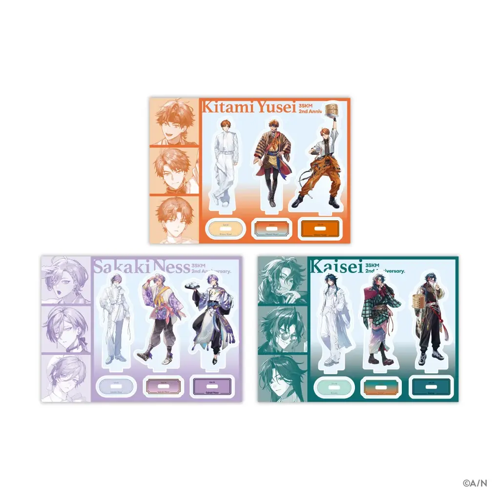 にじさんじから「3SKM 2nd Anniversary」グッズが登場！2026年3月12日(木)18時から販売開始！ 画像 4