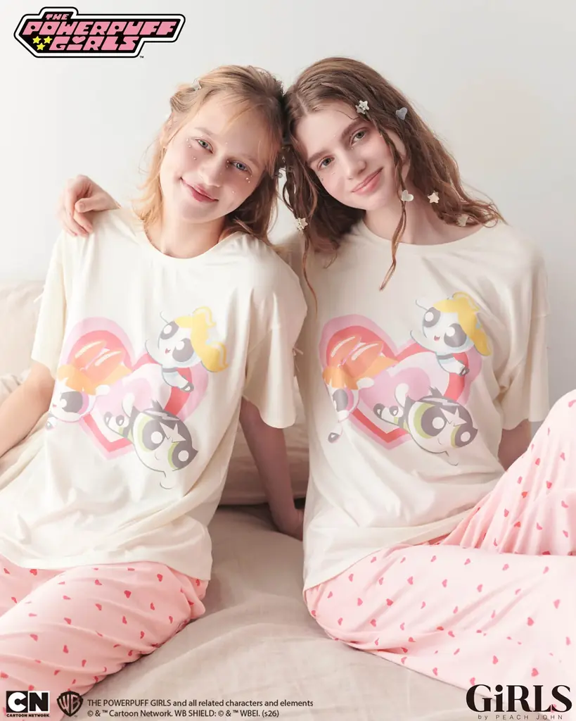 3月18日発売｜GiRLS by PEACH JOHN×パワーパフ ガールズ初コラボ