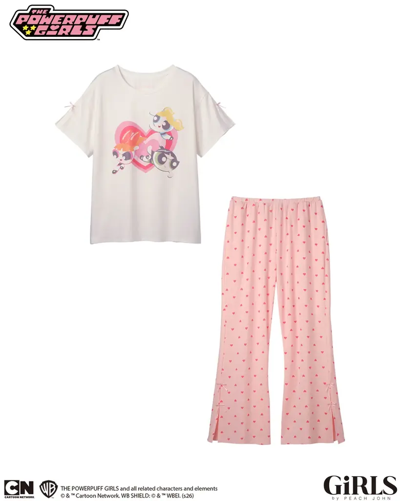 GiRLS by PEACH JOHNが『THE POWERPUFF GIRLS(パワーパフ ガールズ)』のコレクションを3月18日(水)に発売！ランジェリーやルームウェアがラインナップ。 画像 12