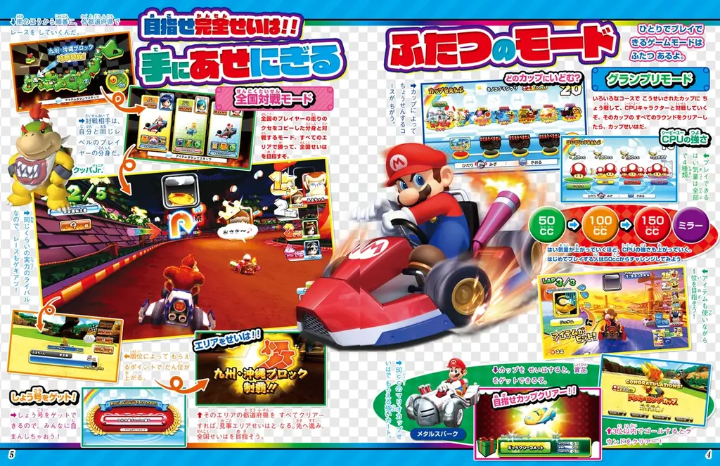 ゲームセンターで遊べる『マリオカート』をもっと楽しむ！　攻略＆お役立ち情報が満載！　『別冊てれびげーむマガジン スペシャル マリオカート アーケードグランプリ デラックス 超攻略号』本日3月11日発売 画像 4