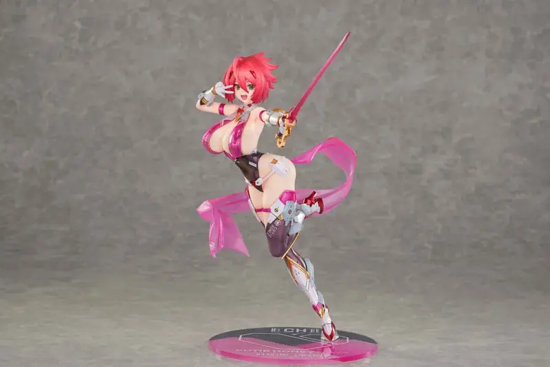 『キューティーハニーNOVA』より、鮮烈なピンクアーマーに包まれた愛の戦士「キューティーハニー」がフィギュアで登場。あみあみにて予約受付中。 画像 8