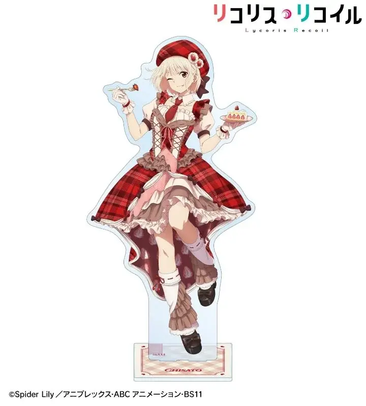 TVアニメ「リコリス・リコイル」の描き下ろし&ちびキャラ スイーツ衣装/メルヘンメイドver. 各種商品などの受注を開始！！アニメ・漫画のオリジナルグッズを販売する「AMNIBUS」にて 画像 10