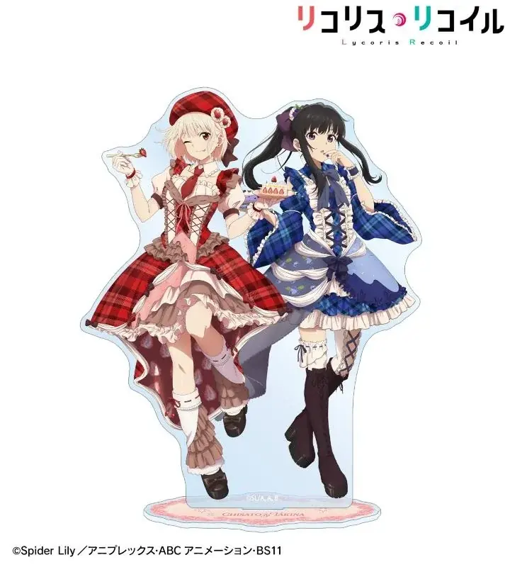 TVアニメ「リコリス・リコイル」の描き下ろし&ちびキャラ スイーツ衣装/メルヘンメイドver. 各種商品などの受注を開始！！アニメ・漫画のオリジナルグッズを販売する「AMNIBUS」にて 画像 12