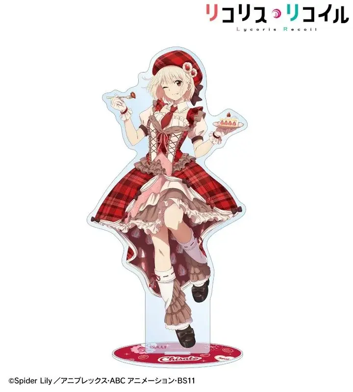 TVアニメ「リコリス・リコイル」の描き下ろし&ちびキャラ スイーツ衣装/メルヘンメイドver. 各種商品などの受注を開始！！アニメ・漫画のオリジナルグッズを販売する「AMNIBUS」にて 画像 13
