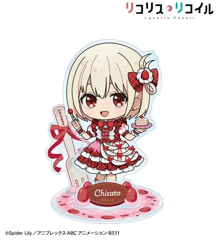 TVアニメ「リコリス・リコイル」の描き下ろし&ちびキャラ スイーツ衣装/メルヘンメイドver. 各種商品などの受注を開始！！アニメ・漫画のオリジナルグッズを販売する「AMNIBUS」にて 画像 15