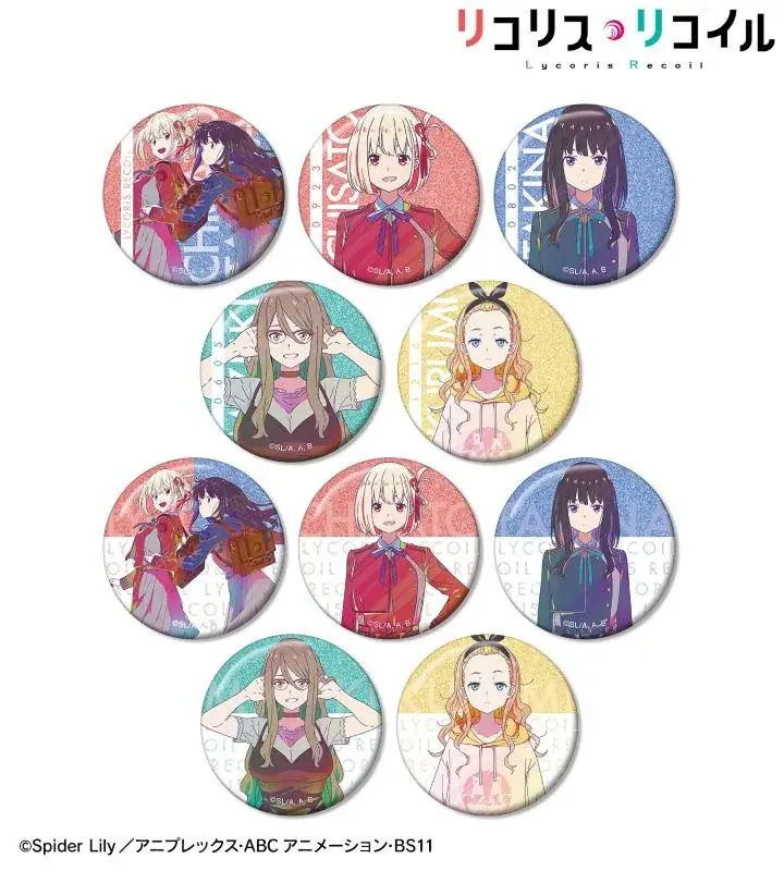 TVアニメ「リコリス・リコイル」の描き下ろし&ちびキャラ スイーツ衣装/メルヘンメイドver. 各種商品などの受注を開始！！アニメ・漫画のオリジナルグッズを販売する「AMNIBUS」にて 画像 17