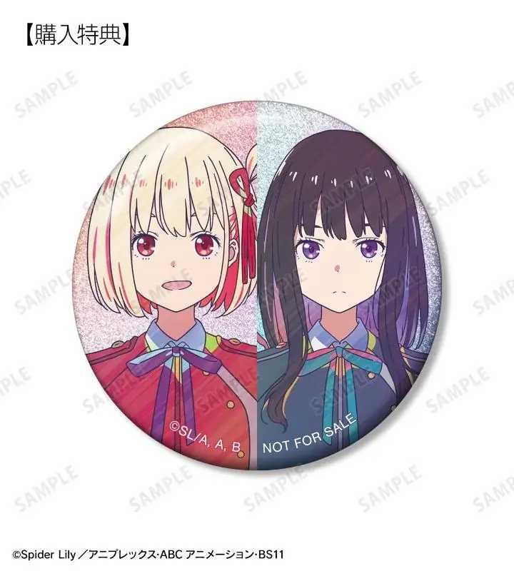 TVアニメ「リコリス・リコイル」の描き下ろし&ちびキャラ スイーツ衣装/メルヘンメイドver. 各種商品などの受注を開始！！アニメ・漫画のオリジナルグッズを販売する「AMNIBUS」にて 画像 18