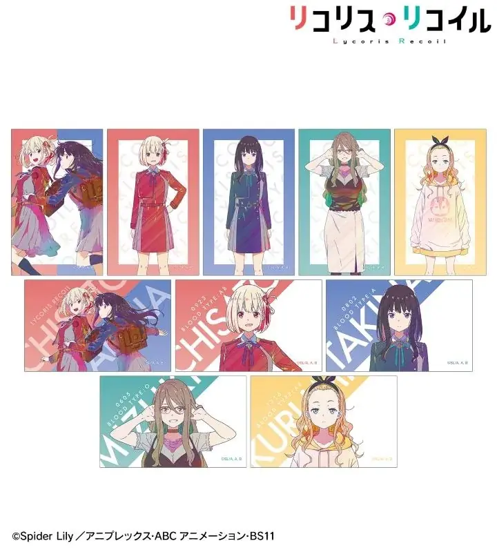 TVアニメ「リコリス・リコイル」の描き下ろし&ちびキャラ スイーツ衣装/メルヘンメイドver. 各種商品などの受注を開始！！アニメ・漫画のオリジナルグッズを販売する「AMNIBUS」にて 画像 19