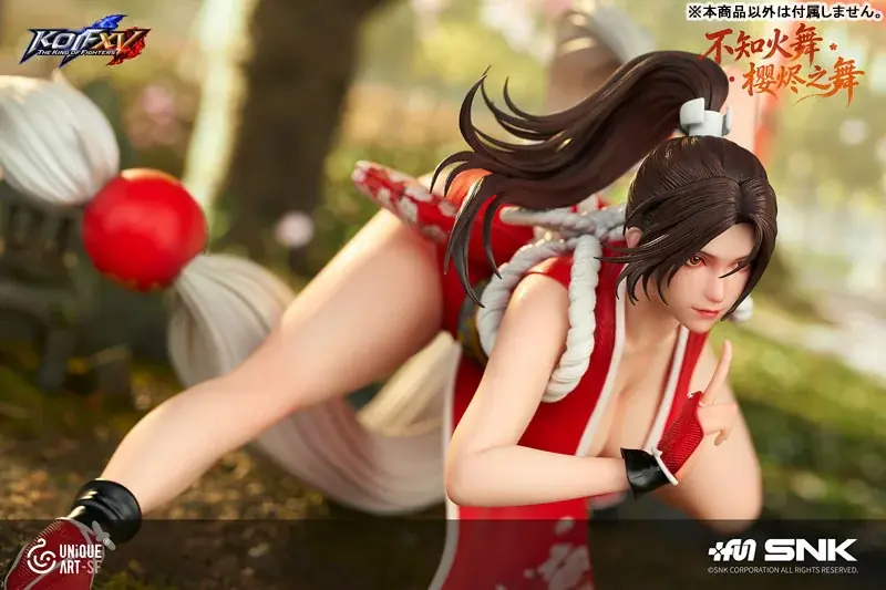 『THE KING OF FIGHTERS XV』より、「不知火舞 桜燼ノ舞Ver.」フィギュアが豪華版と通常版で登場。あみあみにて予約受付中。 画像 5