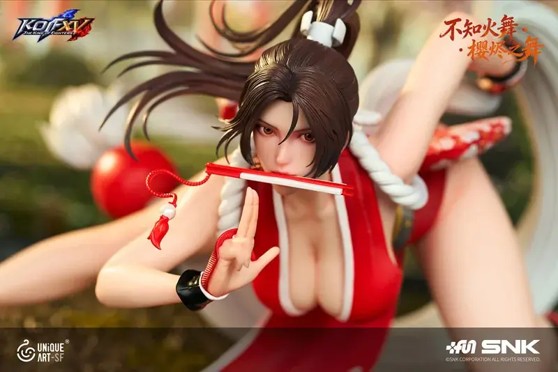 『THE KING OF FIGHTERS XV』より、「不知火舞 桜燼ノ舞Ver.」フィギュアが豪華版と通常版で登場。あみあみにて予約受付中。 画像 6