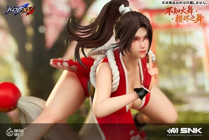 『THE KING OF FIGHTERS XV』より、「不知火舞 桜燼ノ舞Ver.」フィギュアが豪華版と通常版で登場。あみあみにて予約受付中。 画像 7