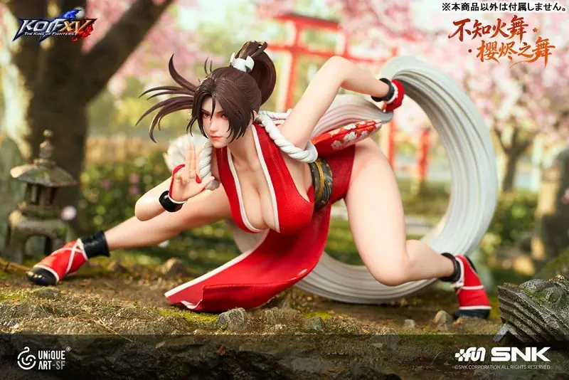 『THE KING OF FIGHTERS XV』より、「不知火舞 桜燼ノ舞Ver.」フィギュアが豪華版と通常版で登場。あみあみにて予約受付中。 画像 8