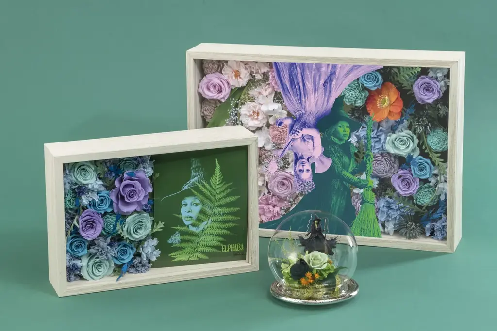 映画『ウィキッド 永遠の約束』の世界観を花々で表現したフラワーコレクションを数量限定で発売！3月16日より日比谷花壇オンラインショップにて受注開始。 画像 2