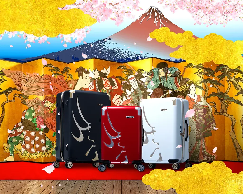 3月15日配布　歌舞伎柄スーツケースKABUKIがアカデミー賞スワッグに