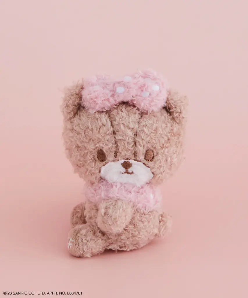 【Maison de FLEUR】「ハローキティ」と「タイニーチャム」がドットリボン姿に！お揃いのリボンと衣装をまとった可愛い魅力あふれるぬいぐるみチャーム 画像 3