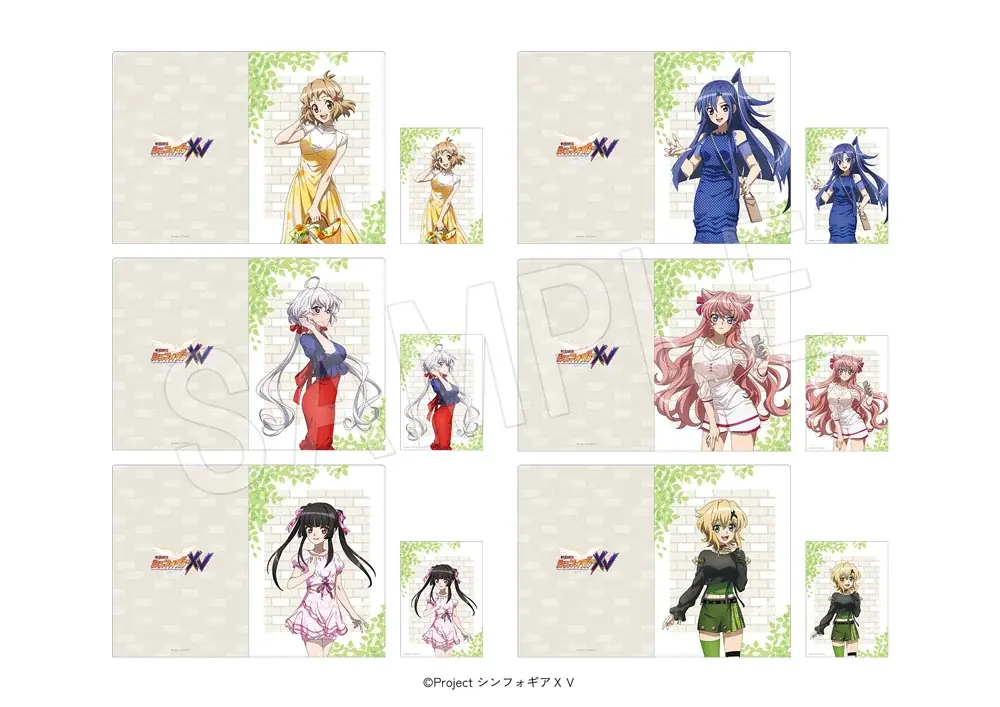 『戦姫絶唱シンフォギアＸＶ』より、“SEASIDE BATTLE”と“デート服”をテーマにした2種類の新作くじが「AnimeJapan 2026」に登場！ 中外鉱業ブースにて販売決定！ 画像 15