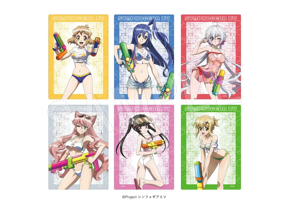 『戦姫絶唱シンフォギアＸＶ』より、“SEASIDE BATTLE”と“デート服”をテーマにした2種類の新作くじが「AnimeJapan 2026」に登場！ 中外鉱業ブースにて販売決定！ 画像 6