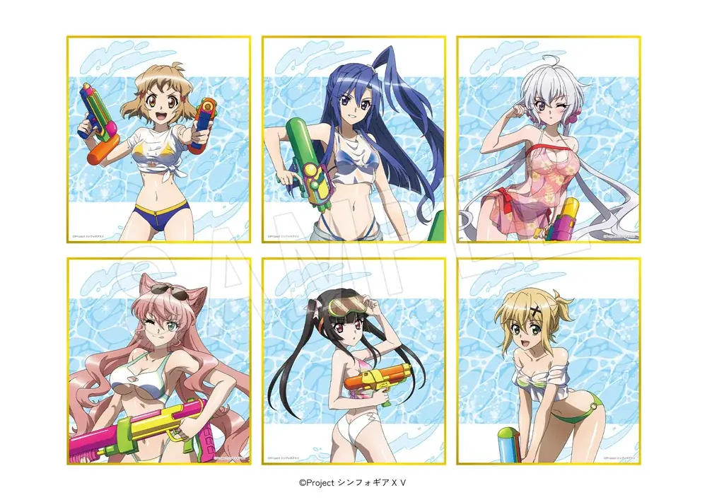 『戦姫絶唱シンフォギアＸＶ』より、“SEASIDE BATTLE”と“デート服”をテーマにした2種類の新作くじが「AnimeJapan 2026」に登場！ 中外鉱業ブースにて販売決定！ 画像 7