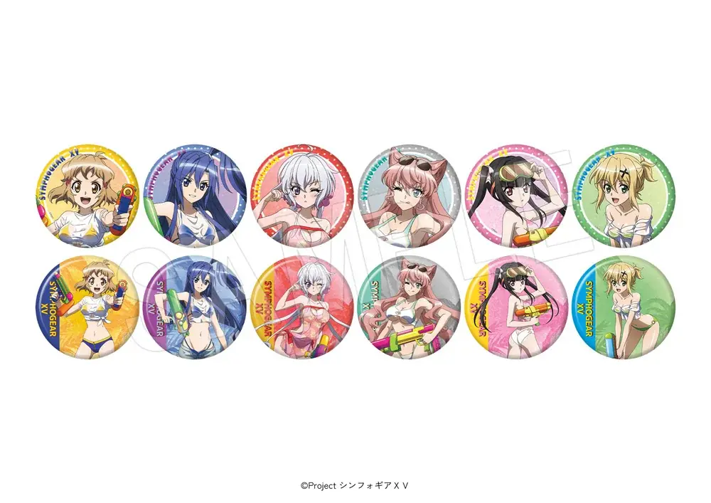 『戦姫絶唱シンフォギアＸＶ』より、“SEASIDE BATTLE”と“デート服”をテーマにした2種類の新作くじが「AnimeJapan 2026」に登場！ 中外鉱業ブースにて販売決定！ 画像 8