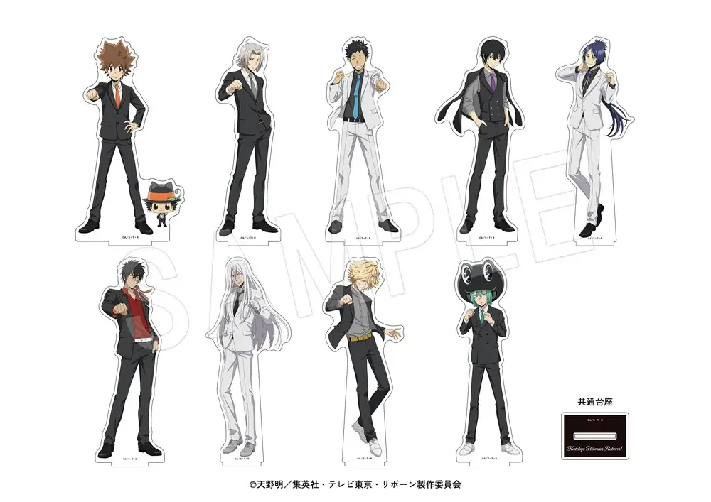 TVアニメ『家庭教師ヒットマンREBORN!』より、“グータッチ”がテーマの描き下ろしイラストを使用した新作グッズが「AnimeJapan 2026」で登場！中外鉱業ブースにて販売決定！ 画像 3