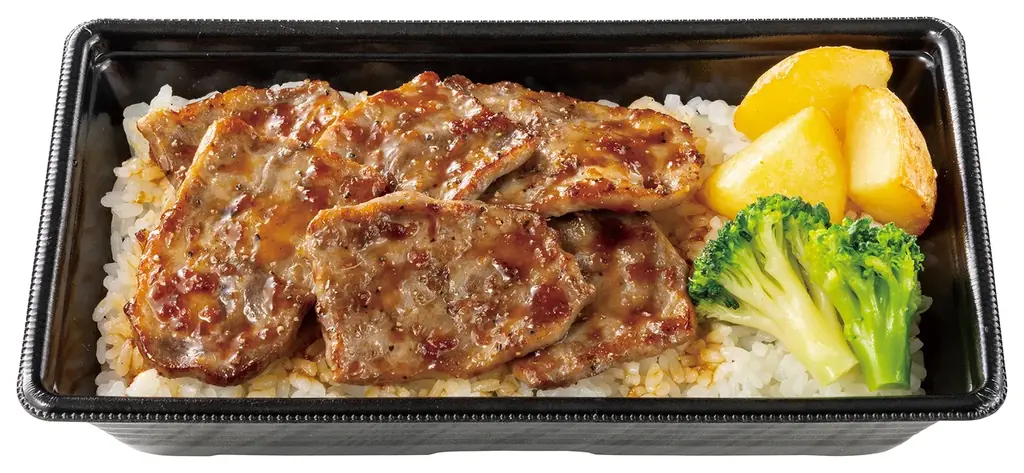 「ほっともっと」定番メニューに仲間入り！牛肉の旨味たっぷりの贅沢ステーキ『新・ビーフカットステーキ重』新発売 画像 2