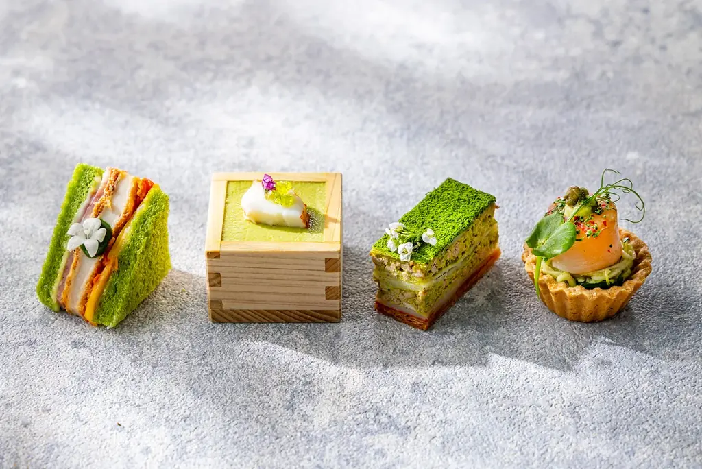 コンラッド東京、5月1日（金）より「抹茶と香りのアフタヌーンティー “ボタニカルガーデン”」を開催 画像 4