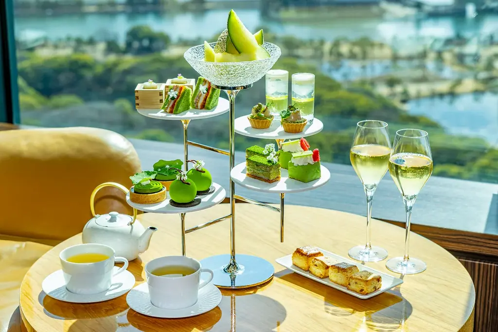 コンラッド東京、5月1日（金）より「抹茶と香りのアフタヌーンティー “ボタニカルガーデン”」を開催 画像 5