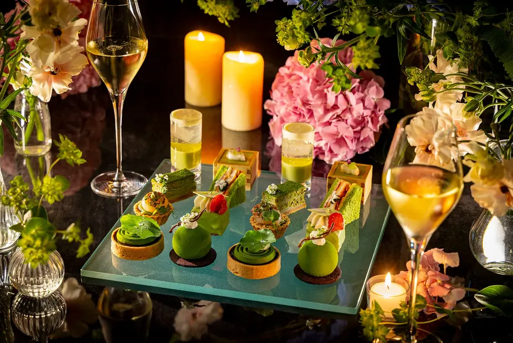 コンラッド東京、5月1日（金）より「抹茶と香りのアフタヌーンティー “ボタニカルガーデン”」を開催 画像 6