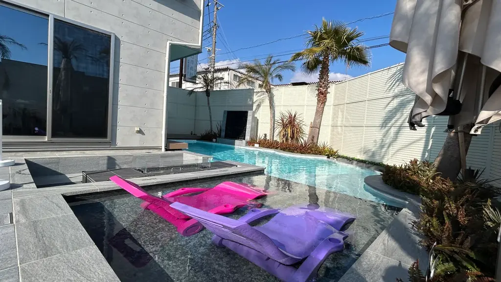夏まで待てない　4月1日から温水プール開き！　扉を開ければもうそこはリゾートの世界観「THE POOL HOUSE　TOKYOBAY」「THE POOL HOUSE KISARAZU」ザ・プールハウス 画像 5