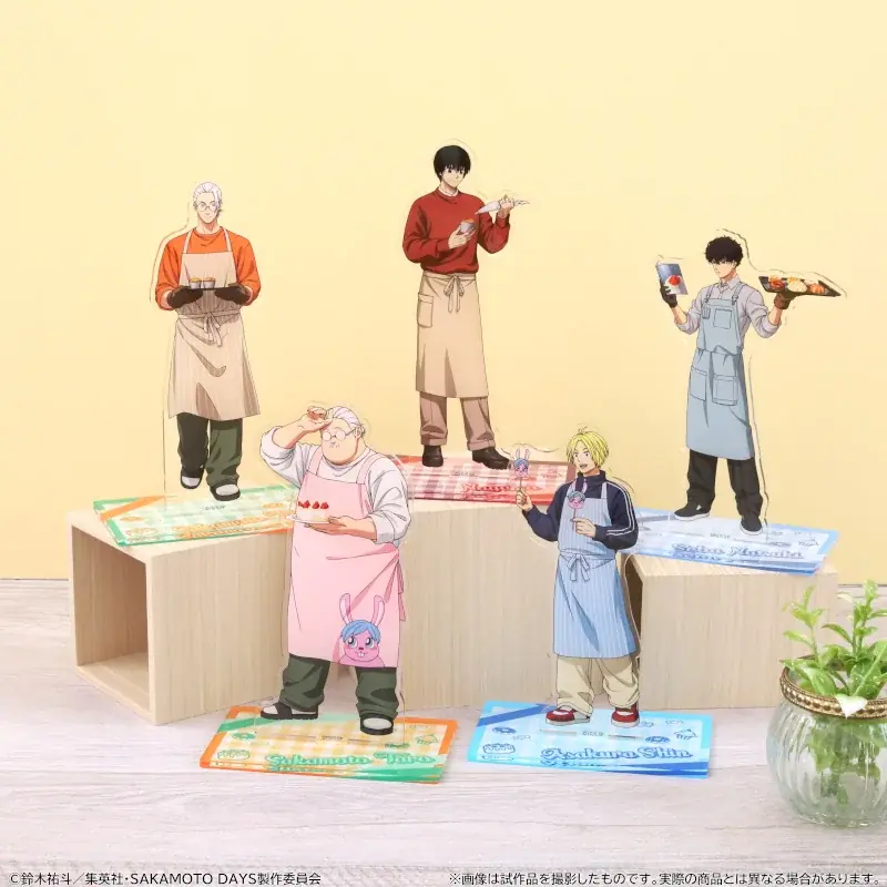 TVアニメ『SAKAMOTO DAYS』より、描き下ろしイラストを使用した新商品が2026年3月14日発売！　アニメイトでは、特典「ポストカード」がもらえるフェアを同日より開催!! 画像 2