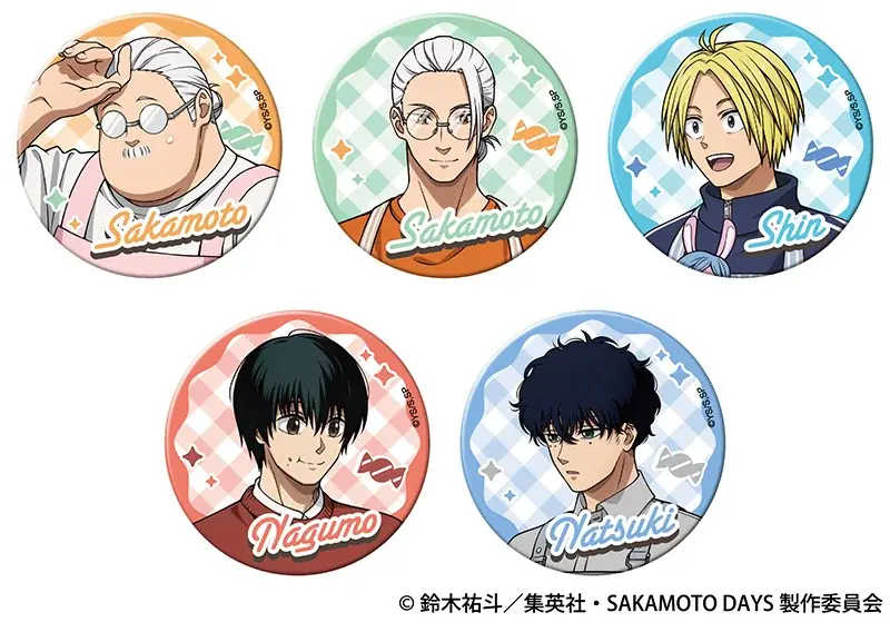 TVアニメ『SAKAMOTO DAYS』より、描き下ろしイラストを使用した新商品が2026年3月14日発売！　アニメイトでは、特典「ポストカード」がもらえるフェアを同日より開催!! 画像 3