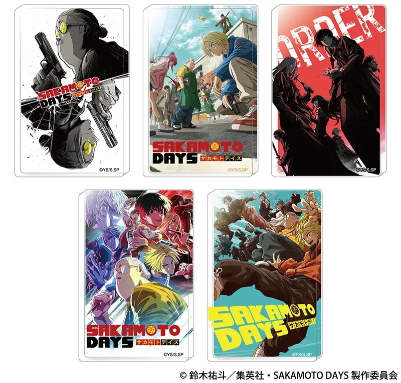TVアニメ『SAKAMOTO DAYS』より、描き下ろしイラストを使用した新商品が2026年3月14日発売！　アニメイトでは、特典「ポストカード」がもらえるフェアを同日より開催!! 画像 4