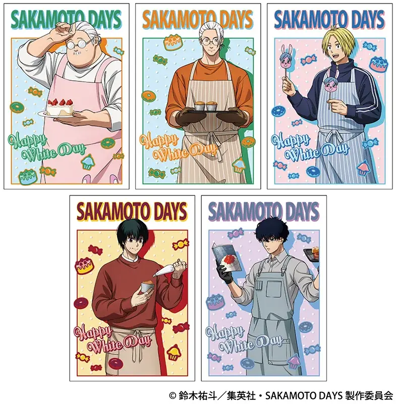 TVアニメ『SAKAMOTO DAYS』より、描き下ろしイラストを使用した新商品が2026年3月14日発売！　アニメイトでは、特典「ポストカード」がもらえるフェアを同日より開催!! 画像 8