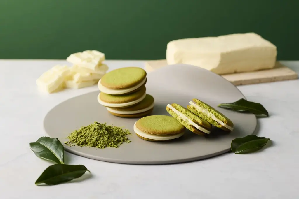 抹茶チーズラングドシャ発売