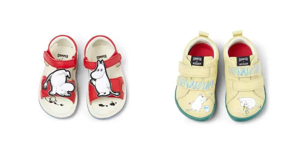 「CAMPER（カンペール）」×「MOOMIN（ムーミン）」初コラボレーションによるカプセルコレクション発売 画像 3