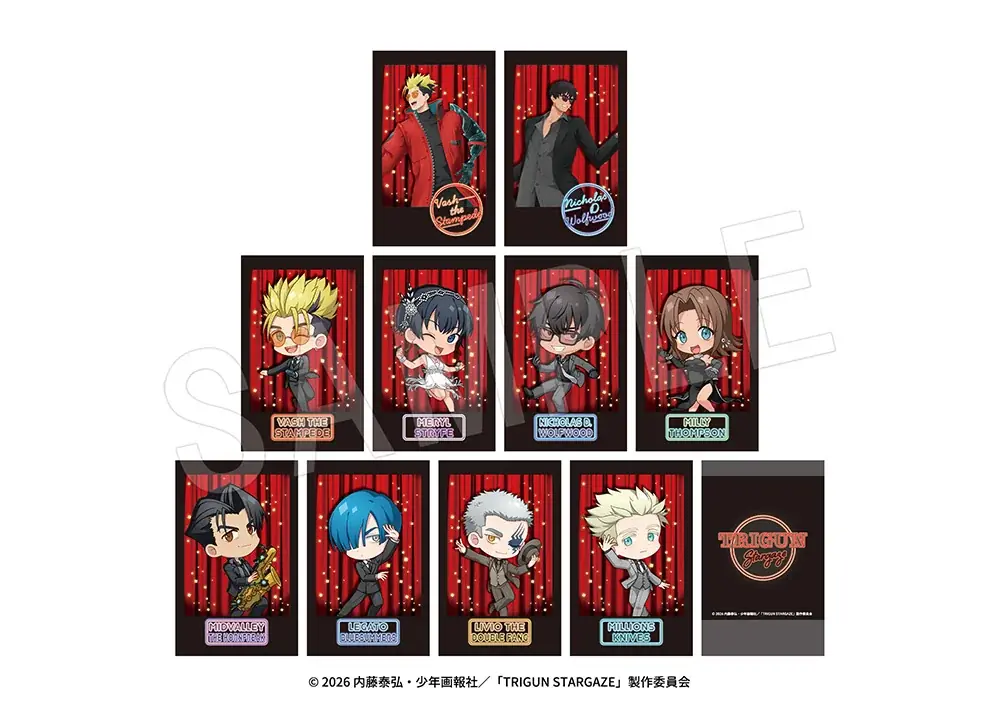 『TRIGUN STARGAZE』× Chugai Grace Cafe コラボカフェが渋谷・大阪で開催！描き下ろしビジュアルを使用した新作グッズや、作中に登場した「オムライス」等再現メニューも登場！ 画像 14