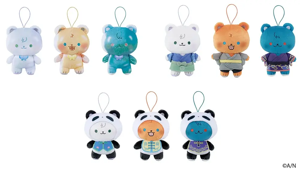 「にじさんじ」所属VTuberユニット・3SKMの2周年を記念したフェアが、3月14日からアニメイトで開催！　撮りおろしビジュアルを使用したグッズの販売や、オンリーショップ、グラッテコラボも実施!! 画像 6