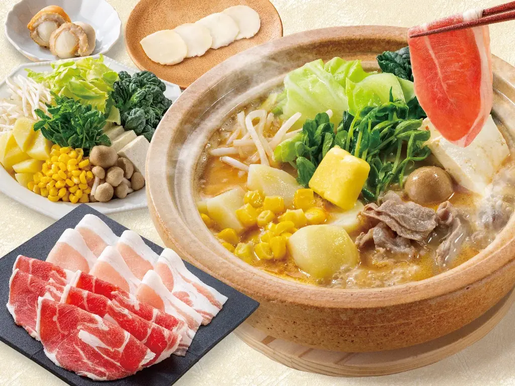 しゃぶ葉に北海道の美味が集結 〆には絶品味噌ラーメンも！期間限定（※）『春のラムしゃぶ北海道フェア』開催 画像 2