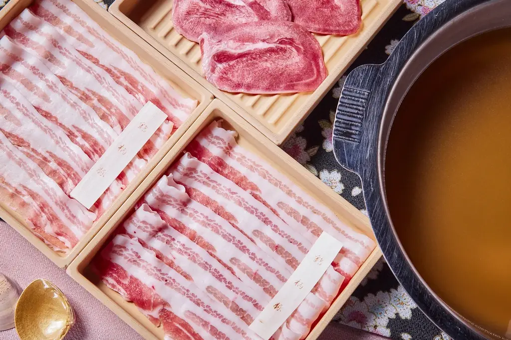 【しゃぶしゃぶ温野菜 イベントレポート】めで鯛、春到来！はまぐり香る黄金だしの「鯛しゃぶ」御膳が登場 ～春野菜・山形恵み豚・花見もちなどの季節限定メニューを一度に味わう～ 画像 3