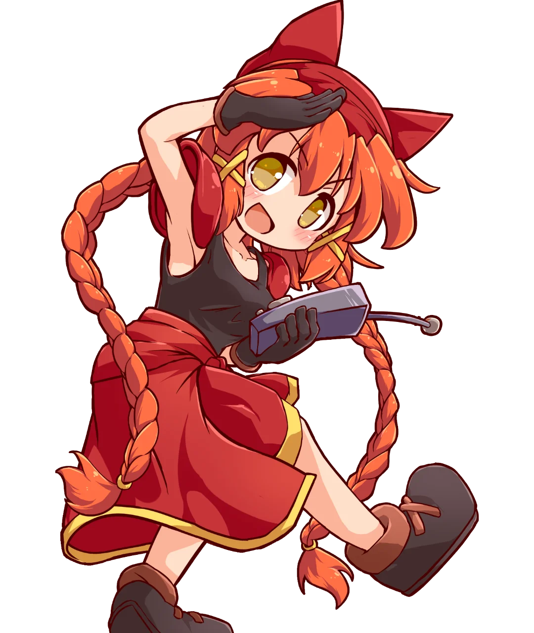 マウスひとつで縦横無尽！ハイスピード・2Dフックアクション『スーパーフックガール ウルトラチャレンジ!!』パブリッシング決定！ 画像 7