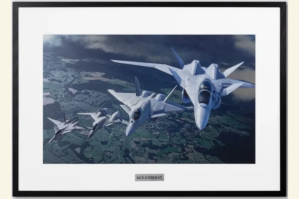 GAAAT、「ACE COMBAT」30周年記念メタルキャンバスアートの再販（事後販売）を3月12日より開始 画像 2