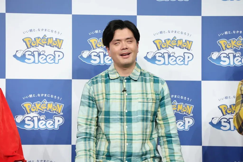 櫻坂46森田ひかるさんがホゲータをイメージした衣装で、マユリカのお2人が“パジャマ”姿で登場！Pokémon Sleep 就寝前のリラックス『ほげーたいそう』体験会開催 画像 8