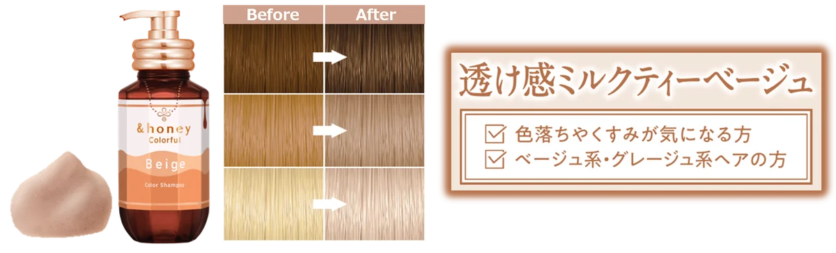 「&honey」から初のカラーシャンプーシリーズ誕生！「&honey Colorful」が2026年3月19日(木)より新発売！ 画像 4