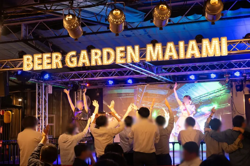 60年以上続く名古屋の名物ビアガーデンが今年も開幕「ビアガーデンマイアミ 名古屋栄店」4月7日OPEN 画像 3