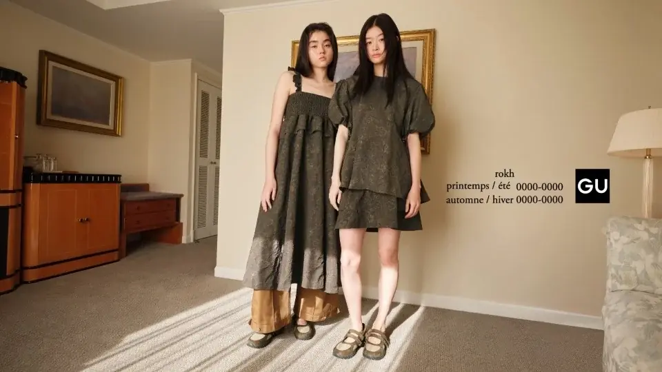 3月27日発売｜GU×rokh 春夏コラボ12型、フェミニンと実用性