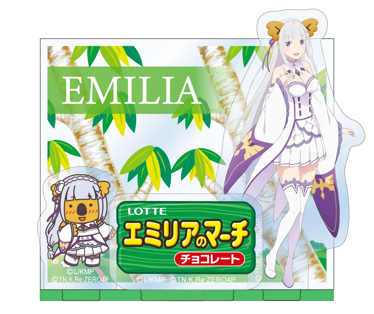 TVアニメ『Re:ゼロから始める異世界生活』と『コアラのマーチ』大人気コラボ第二弾が登場！ロッテオンラインショップ限定グッズ全4種　3月16日(月)正午より期間限定・受注生産で販売 画像 5