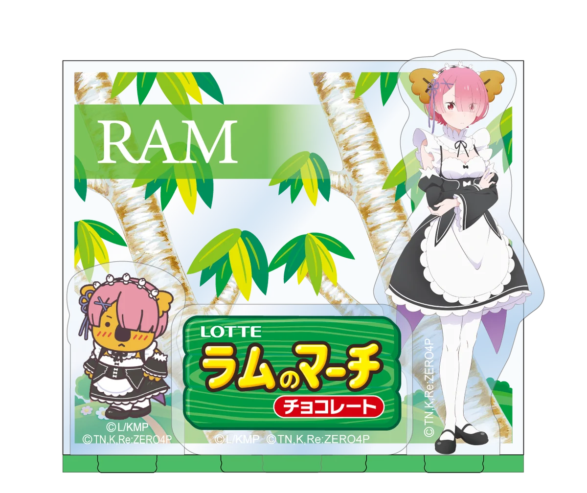 TVアニメ『Re:ゼロから始める異世界生活』と『コアラのマーチ』大人気コラボ第二弾が登場！ロッテオンラインショップ限定グッズ全4種　3月16日(月)正午より期間限定・受注生産で販売 画像 7